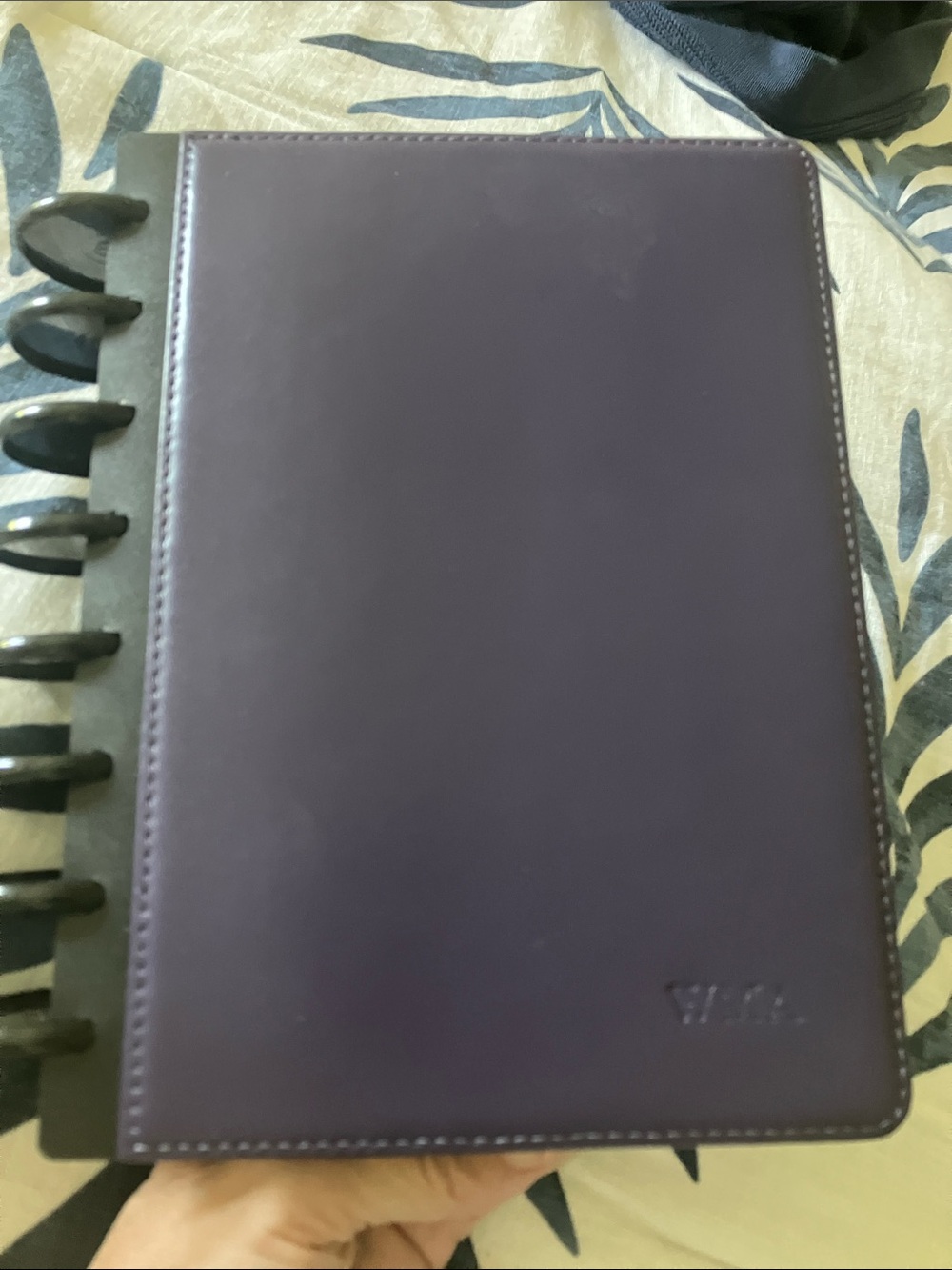 Levenger Circa Leather Planner Cover and refills in Junior Size